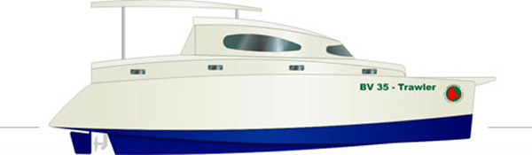 catamaran bv 36 a venda